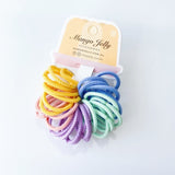 MANGO JELLY Kids Hair Ties - Ring Candy - Six Pack V659-HT-3CM-30P-RING-CANDY-6-L