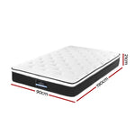 Giselle Bedding 21cm Mattress Euro Top Single MATTRESS-0505-BET21-S