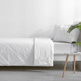 Bianca 250GSM Natural Sleep Bamboo Summer Quilt Super King V442-BCA-QUILT-250GSMBAMBOO-WHITE-SK