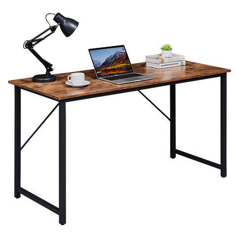 YES4HOMES Computer Desk, Sturdy Home Office Gaming Desk for Laptop, Modern Simple Style Writing V278-M7911F-OFFICE-DESK