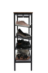 YES4HOMES 5-Tier Medium Shoe Rack Shelf Stand Flat & Slant Adjustable Storage Organizer V278-SHOE-RACK-M-75