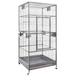 YES4PETS XXL 203cm Macaw Parrot Aviary Bird Cat Pet Cage On Wheels V278-B076