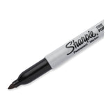 SHARPIE Fine Point Permanent Marker Black Box of 12 V177-D-SH30051