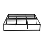 Artiss Bed Frame King Size Metal Frame TINO MBED-C-TINO-K-BK