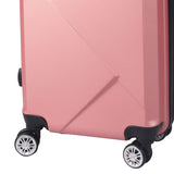 Slimbridge 2pcs 20"Travel Luggage Set Rose Gold LG1006-RG