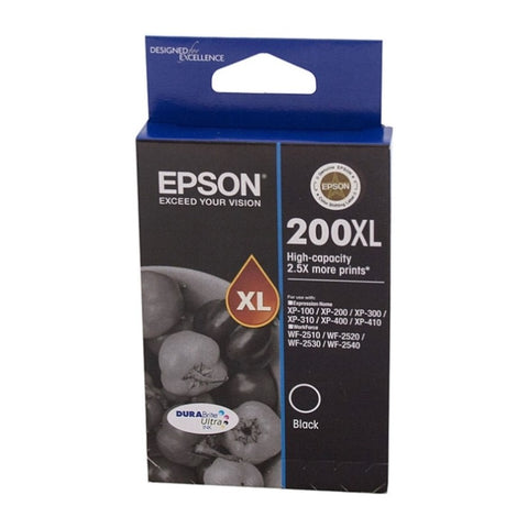 EPSON 200XL Black Ink Cartridge V177-D-E200BXL