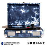 Crosley Cruiser Plus Bluetooth Turntable 3 Speed Indigo Blue V185-8005FIN4