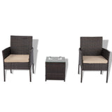 Dreamo Delightful 3 Piece Bistro Set V264-OTF-520S-BGE-US