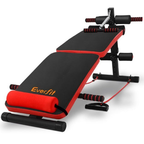 Everfit Weight Bench Sit Up Bench Press Foldable Home Gym Equipment FIT-J-SITUP-BENCH-C2