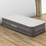 Bestway Air Mattress Single Inflatable Bed 46cm Airbed Grey BW-BED-S-46-69048