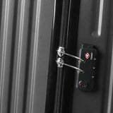 Slimbridge 24" Inch Luggage Suitcase Black 24 inch LG1008-24-BK