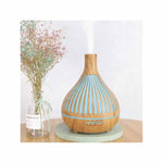 Essential Oil Aroma Diffuser and Remote - 400ml Narrow Top Wood Mist Humidifier V238-SUPDZ-39913463283792