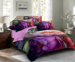 Kaie Floral Quilt Cover Set - Queen Size V493-SM-Q-07