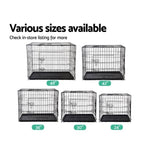 i.Pet 24" Dog Cage Crate Kennel 3 Doors PET-DOGCAGE-24