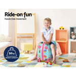 Wanderlite 17" Kids Ride On Luggage Children Suitcase Trolley Travel Ice Cream LUG-ABS-KIDS-ICE