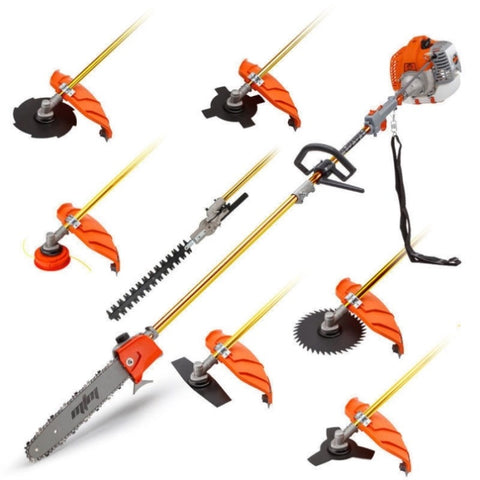 MTM 62CC Pole Chainsaw Hedge Trimmer Brush Cutter Whipper Snipper Multi Tool Saw V219-PLTL81MTMA8C0