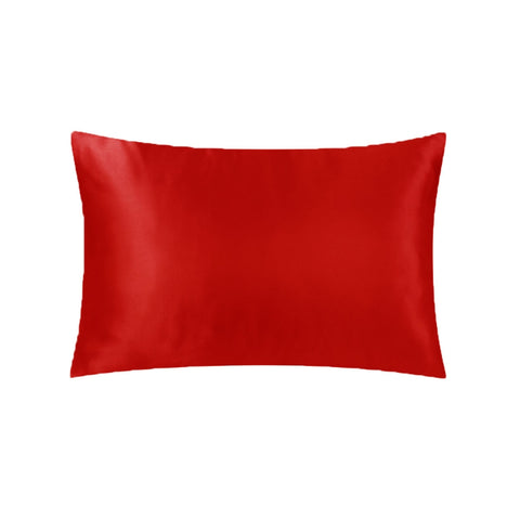 Satin Standard Pillowcase Red V442-END-PILLOWC-SATIN-RED-ST