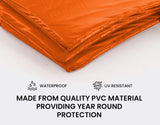 UP-SHOT 12ft Trampoline Safety Pad Orange Padding Replacement Round Spring Cover V219-TRMPADUPSA2OR