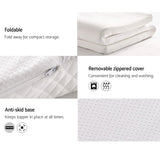 Giselle Bedding Memory Foam Mattress Topper 8cm Double MATTRESS-TOP-8-D