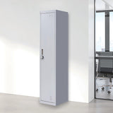 One-Door Office Gym Shed Clothing Locker Cabinet V63-832351