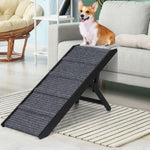 PaWz Adjustable Dog Ramp Height Stair Black PT1142-BK