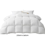 Giselle Bedding 500GSM Duck Down Feather Quilt Super King QUILT-DFD-95-SK