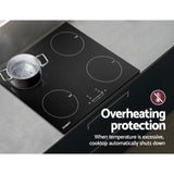 Devanti Induction Cooktop 60cm Electric Cooker CT-IN-C-YL-IF7004C