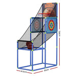 Basketball Arcade Game Electronic Scorer 3 Games Adjustable Kids Blue GAME-BAS-160-BL