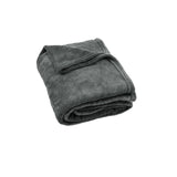 Super Soft Coral Fleece Large Throw Rug Grey V442-ATX-THROW-SOFTCORAL-GREY-RE