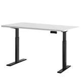 Artiss Standing Desk Motorised Dual Motor White 140CM HASD-268-BKDF-WHDB-140