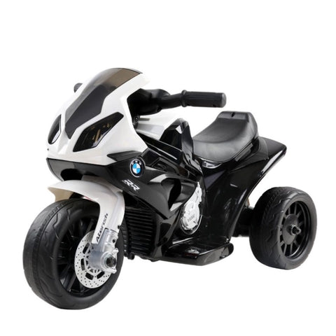 Kids Electric Ride On Car Police Motorcycle Motorbike BMW Licensed S1000RR Black RCAR-S1000RR-BK