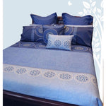 Hotel Living Bazaar Quilt Cover Set BLUE - King V442-GHT-QUILTCS-BAZAAR-BLUE-KI