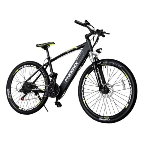 Phoenix 27.5 Inch Electric Bike Mountain Bicycle eBike Built-in Battery EBIKE-275IN-X7-BK