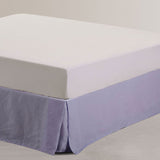 Vintage Design Homewares Lilac French Linen Valance King V442-HIN-VALANCE-FRENCHLINEN-LILAC-KI