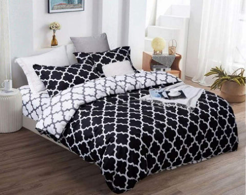 Pendall King Size Quilt/Duvet Cover Set V493-MK-446