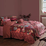 PIP Studio Poppy Stitch Red Cotton Quilt Cover Set King V442-HIN-QUILTCS-POPPYSTITCH-RED-KI