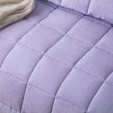 Vintage Design Homewares Lilac French Linen Coverlet Set King V442-HIN-COVERLETS-FRENCHLINEN-LILAC-KI