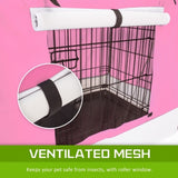 Cage Cover Enclosure for Wire Dog Cage Crate 48in PINK V274-PET-CV48-PK