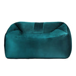 Marlow Bean Bag Chair Cover Soft Velevt Home Game Seat Lazy Sofa 145cm Length BEAN1007-GN