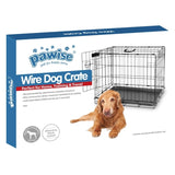 Dog Wire Crate X-Large - Portable Collapsible Travel Kennel - Pet Puppy Cage V238-SUPDZ-32870432571472