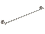 Luxurious Brushed Nickel Stainless Steel 304 Towel Rack Rail - Single Bar 800mm V549-80SSSGLTOWNICKEL