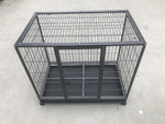 YES4PETS Medium Pet Dog Cat Cage Metal Rabbit Crate Carrier Kennel Wheel & Tray V278-D1014