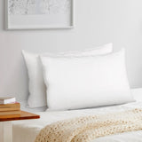 Giselle Bedding Duck Feather Down Pillow Luxury Twin Pack PILLOW-DFD-WALLX2