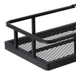 Giantz Universal Car Roof Rack Foldable Hitch Basket Cargo Carrier 152cm Black CAR-B-REARBASKET-FOLD-153-BK