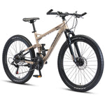 Progear Bikes Trail Dual Suspension MTB 26*17" in Brass Gold V420-BIKPTRAILGOLD-17