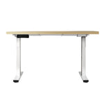 Artiss Standing Desk Motorised Dual Motor 140CM White Oak HASD-268-WHDF-NTDB-140