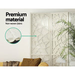 Artiss 6 Panel Room Divider Screen 244x170cm Clover White RD-4016-6P-WH