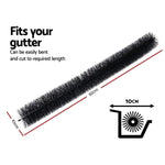 24Pcs 92x10cm Heavy Duty Gutter Brush Guard Length Leaf Twigs Filter Home Garden V201-FDZ0024BL8AU