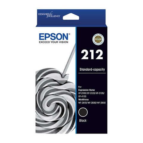 EPSON 212 Black Ink Cartridge V177-D-E212B