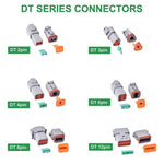 550PCS Deutsch Plug Tool Kit DT Connector With Genuine Automotive Crimp Tool V201-EBA0550BL8AU